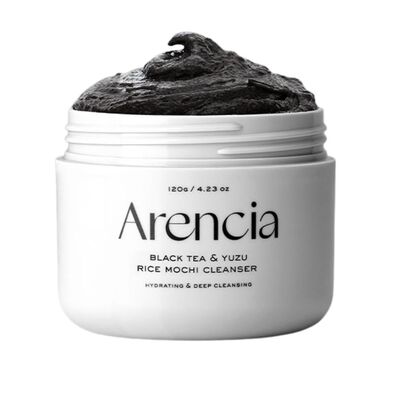 ARENCIA BLACK TEA RICE MOCHI CLEANSER (LIMPIADOR FACIAL CON CARB&Oacute;N ACTIVADO)